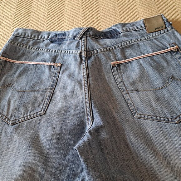 Paco Straight Leg Distressed Jeans Vintage 36 X 32 - Picture 5 of 12